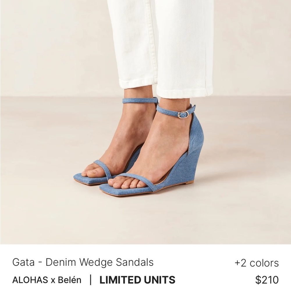 Alohas Denim Sandler